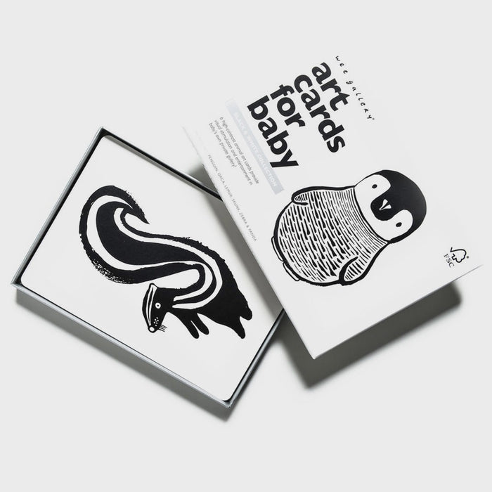 Black & White Art Cards