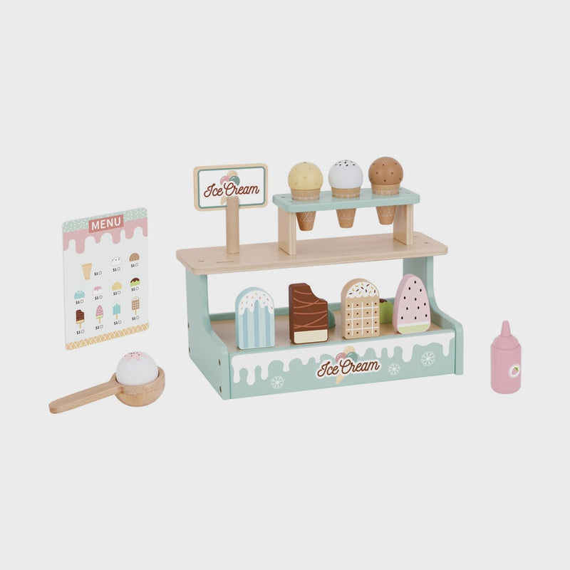 Wooden Ice Cream Shop