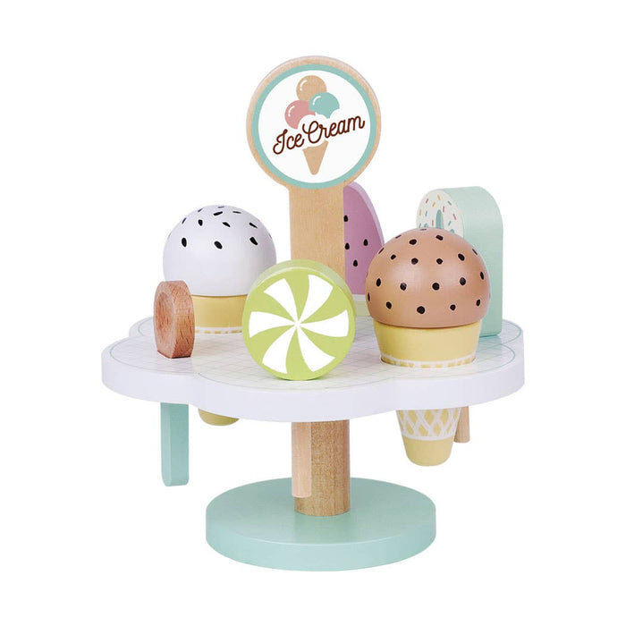 Wooden Ice cream Set