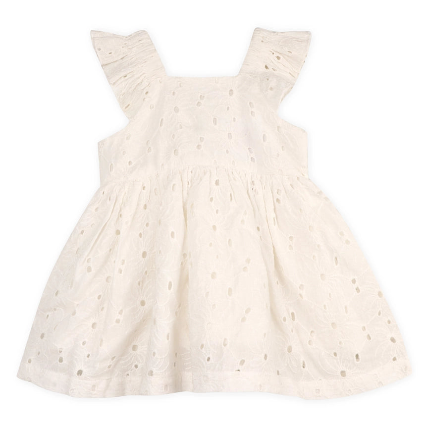 Eyelet Floral Dress & Bloomer