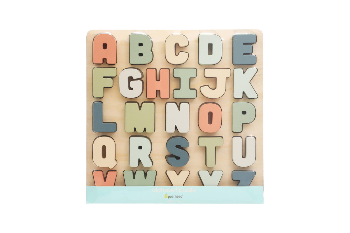 Wooden Alphabet Puzzle Toy