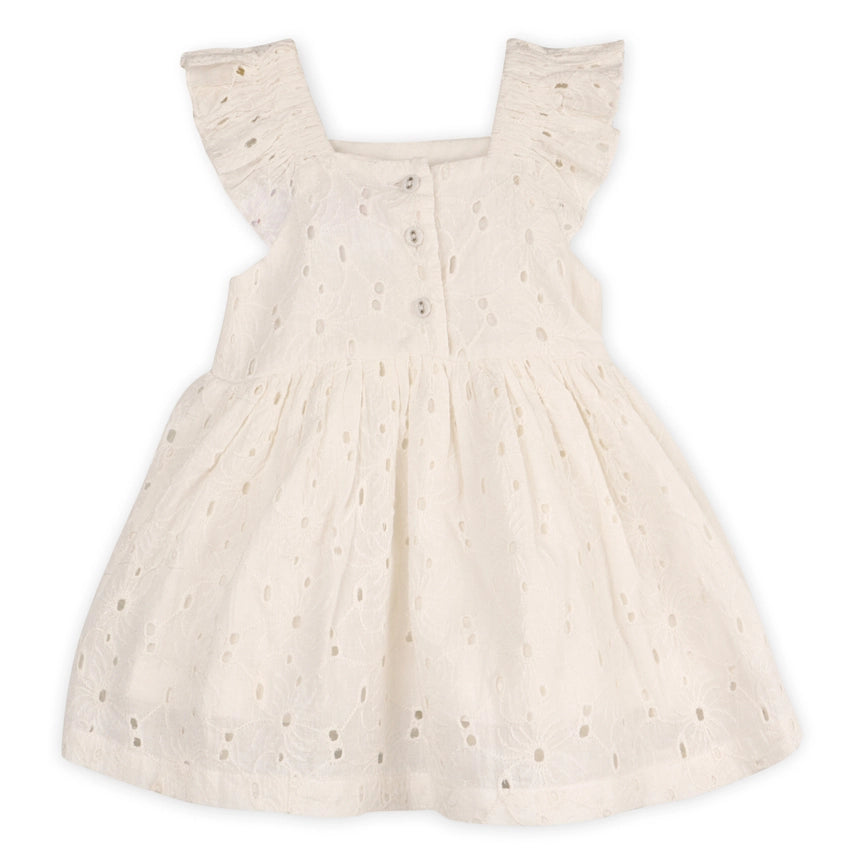 Eyelet Floral Dress & Bloomer