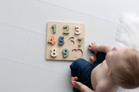 Wooden Numbers Puzzle Toy