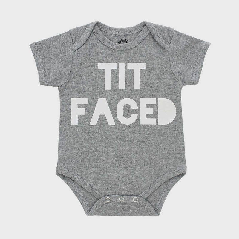 Tit Faced Funny Onesie