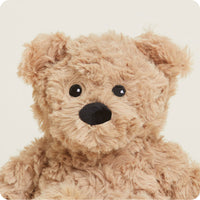 Brown Curly Bear Warmies Junior