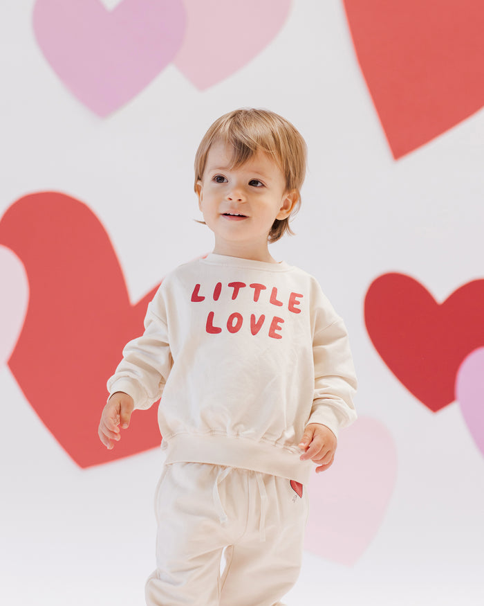 Little Love Relaxed Fleece Sweatshirt