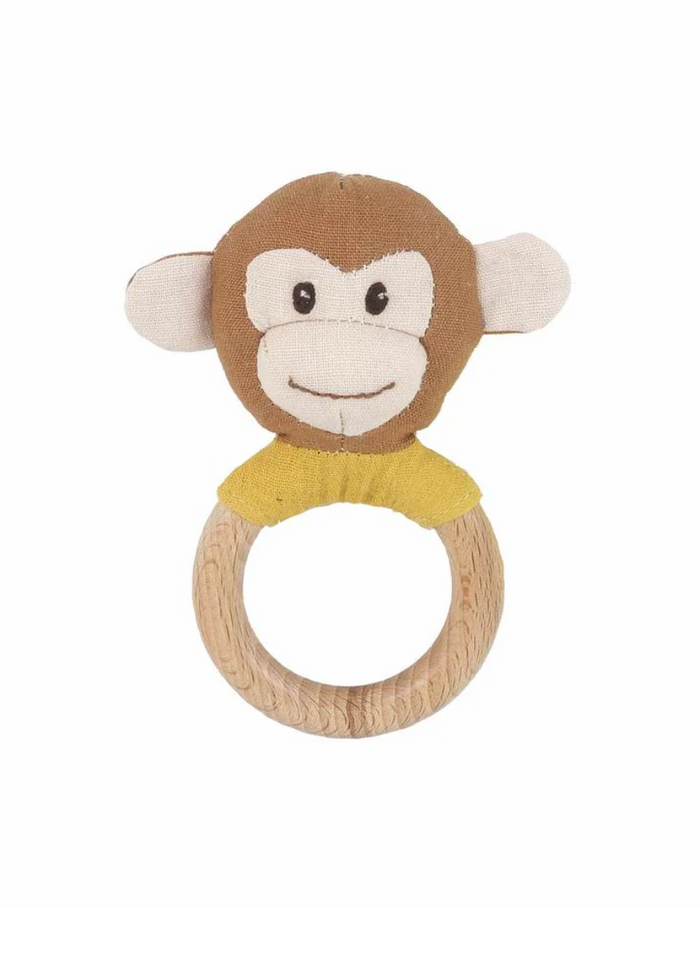 Monkey Wood Rattle