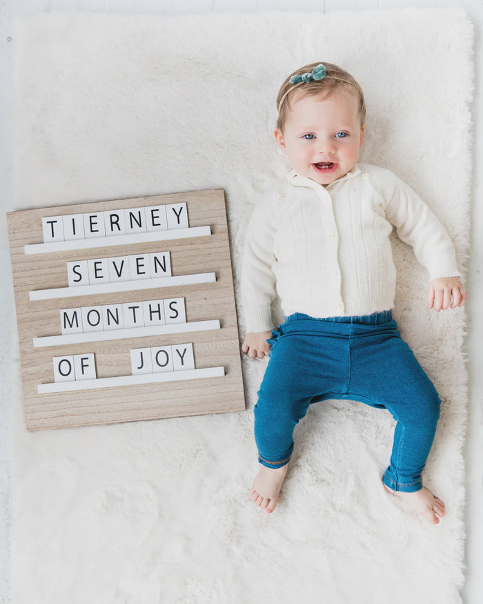 Wood Tile Letterboard