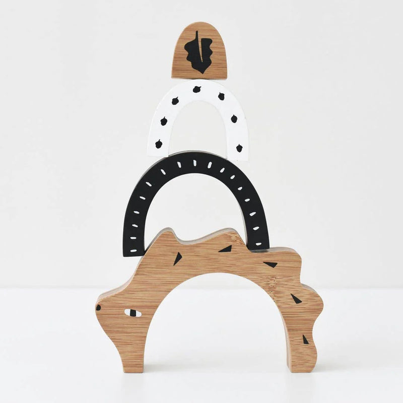 Bamboo Nesting Toy