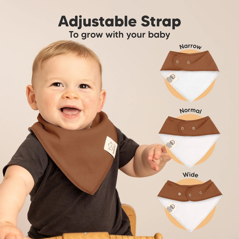 Bandana Bibs 8-pack