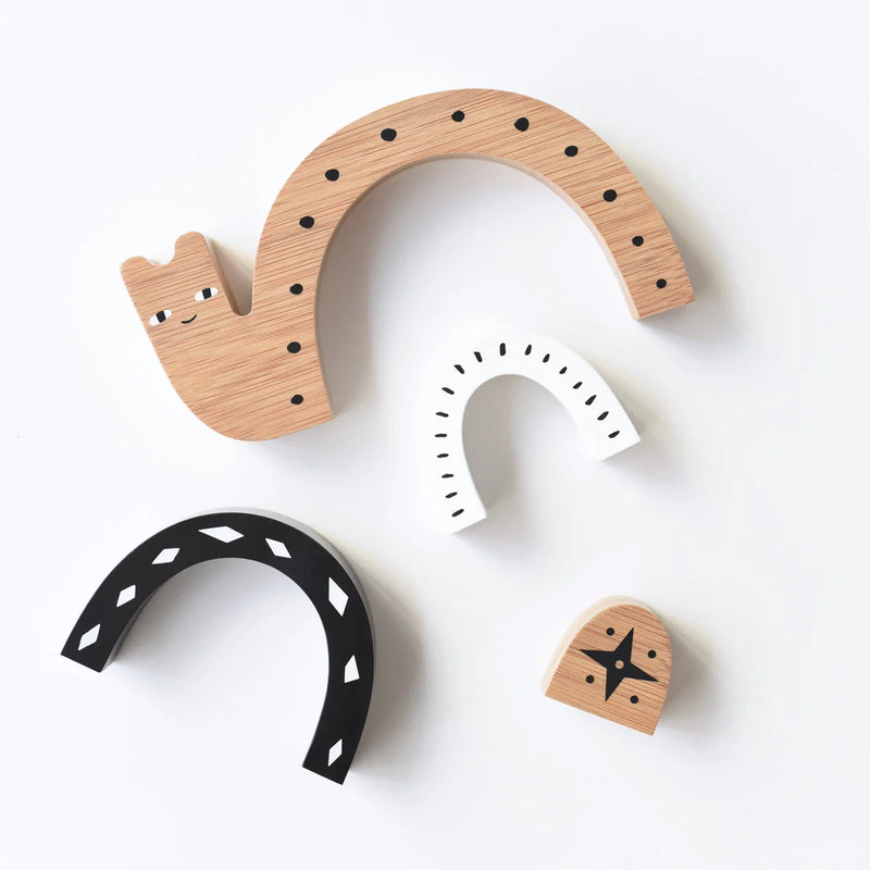 Bamboo Nesting Toy