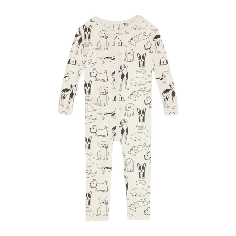 Print Convertible Sleeper w/ Zipper