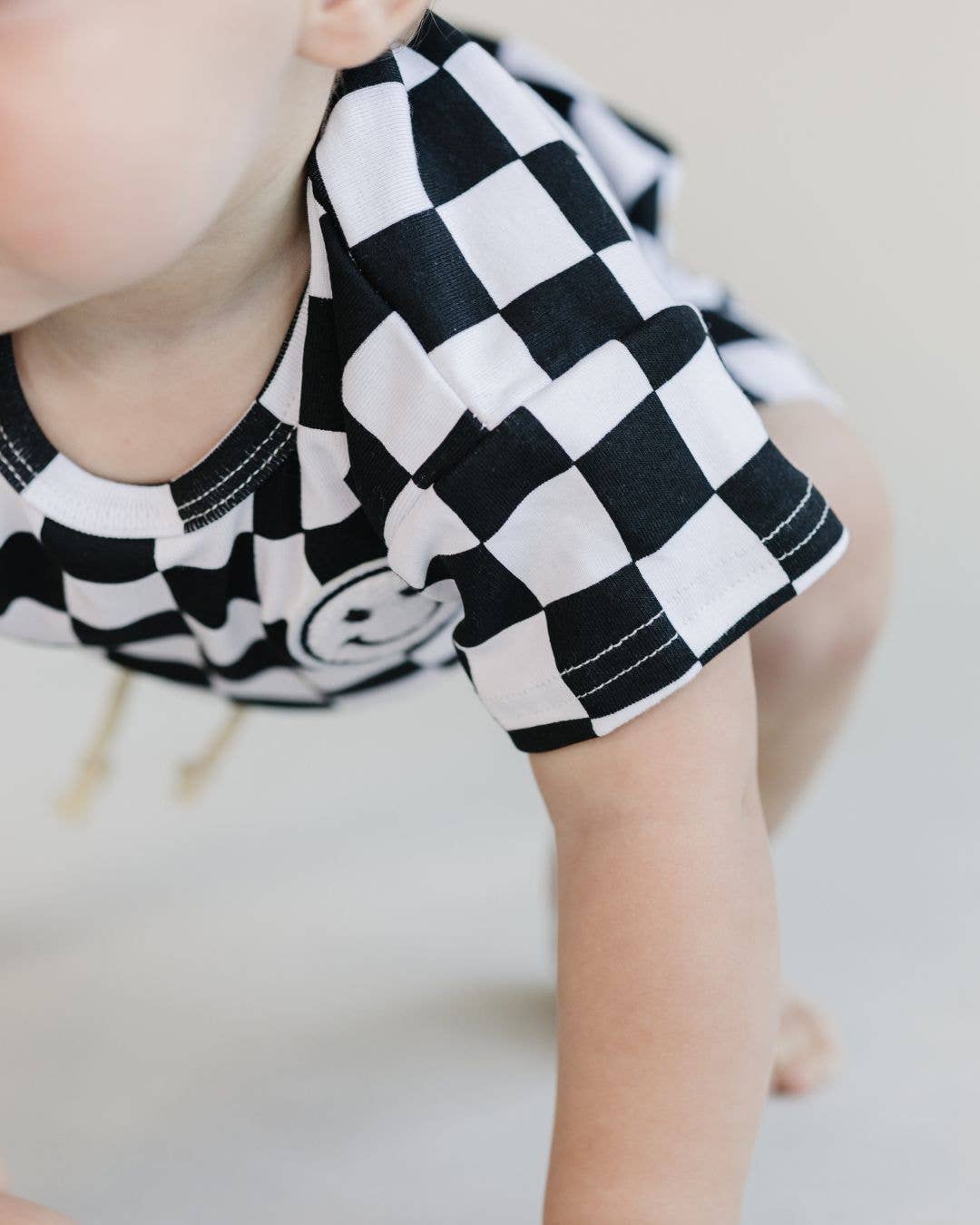 Checkered Shorts Set