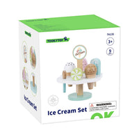 Wooden Ice cream Set