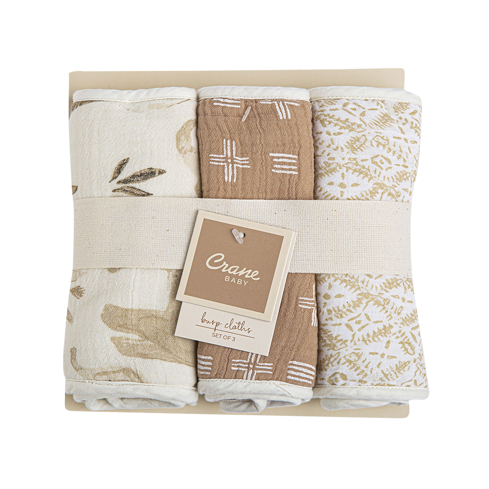 3-Pc. Burp Cloths