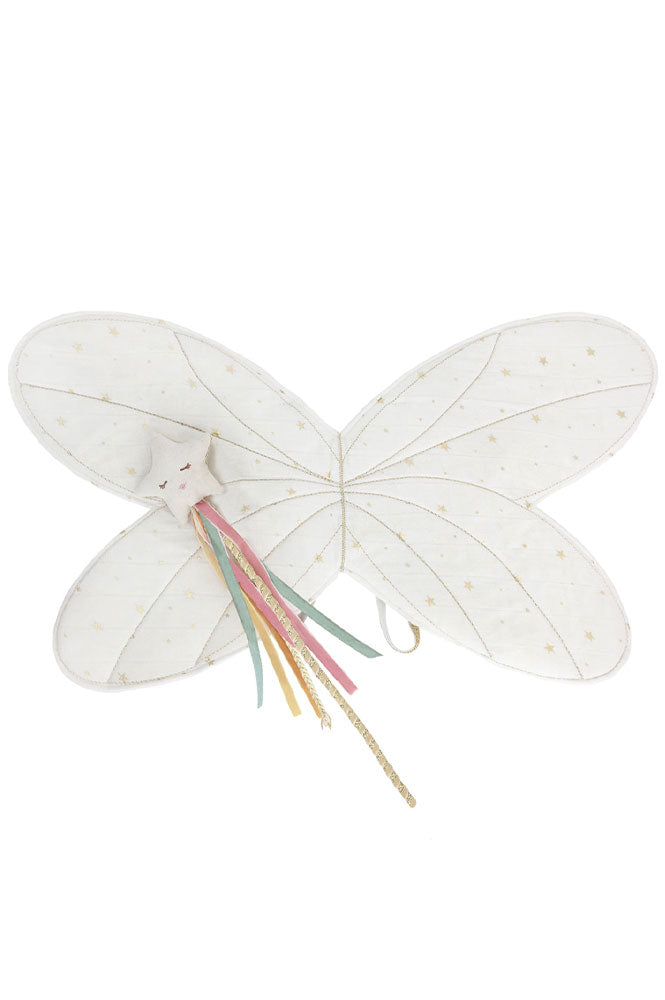 Fairy Wings and Star Magic Wand Dress Up Set