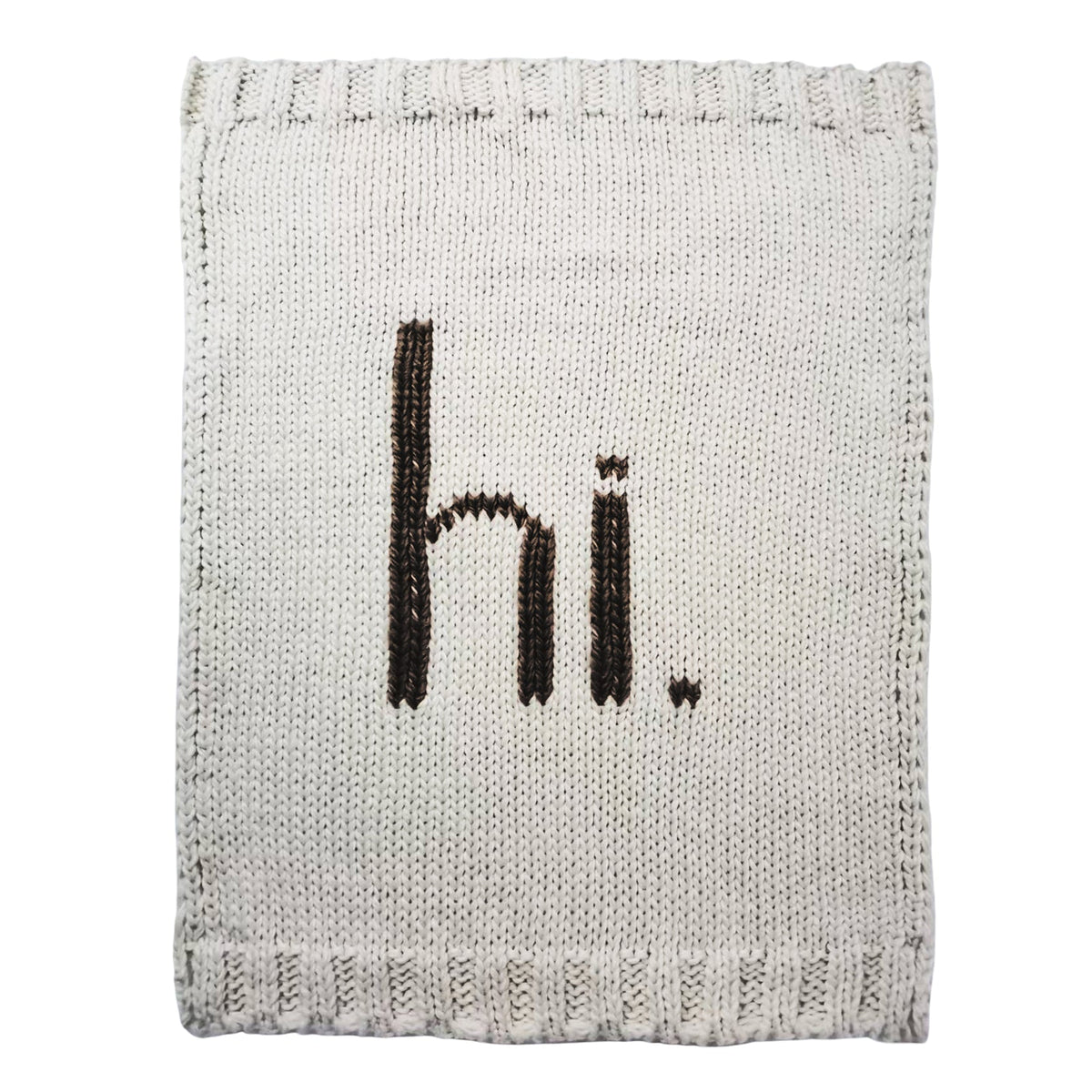 hi. Hand Knit Blanket