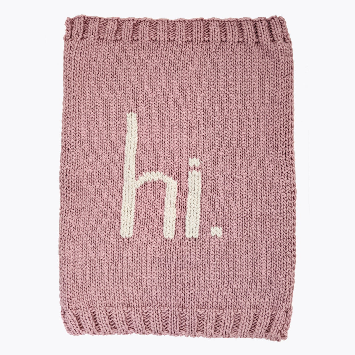 hi. Hand Knit Blanket