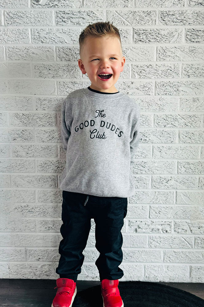 The Good Dudes Club Sweatshirt, Boys Clothing, kids shirts: Youth small
