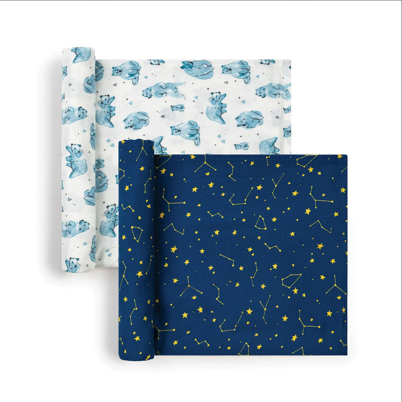 2 Pack Kaffle Swaddle Blankets